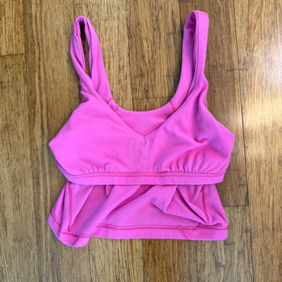Lululemon Align Tank Top Sonic Pink size 4 W1DUDS Nulu Lulu women’s - Picture 6 of 7